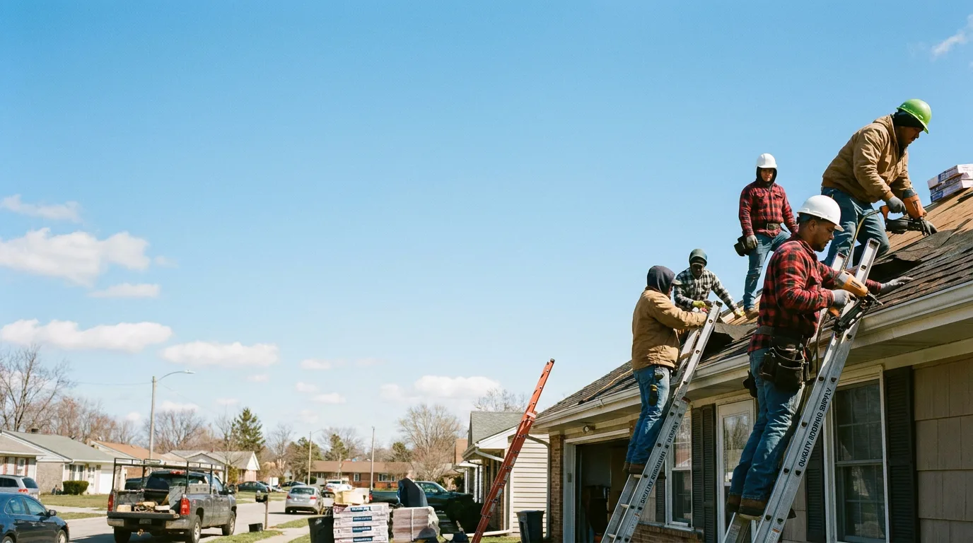 Roofing in South Bloomingville, OH near me